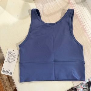 NWT lululemon pivot tank in water drop sz 8